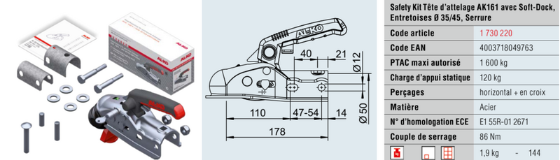 ak161 avec serrure