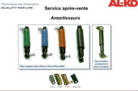 Pièces détachées et accessoires pour remorques et caravanes