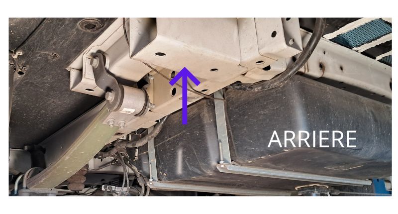 AUTOLIFT - MESURE FORD ARRIERE