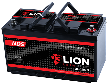 Batterie Lithium 3 Lion - 100B - 3LION - batterie Lithium