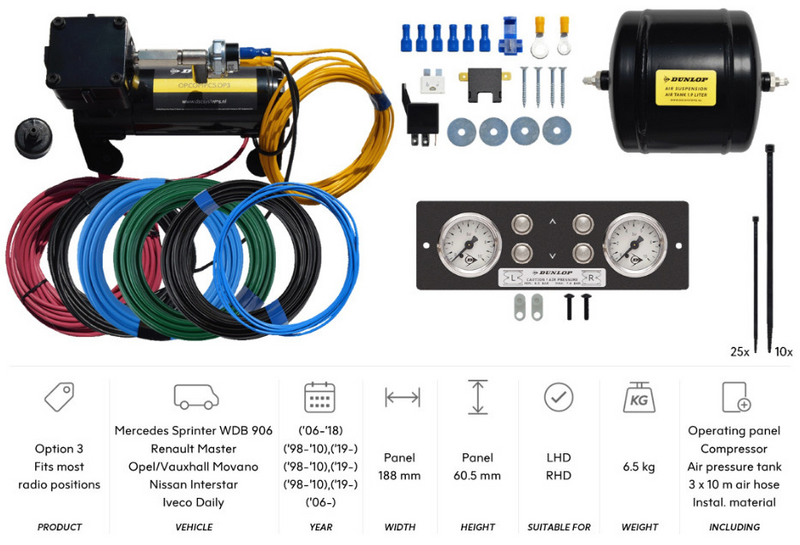 DUNLOP - OPTION 3 DIN1