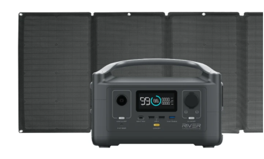 PACK RIVER + 1 PANNEAU SOLAIRE 160W - Station électrique portable