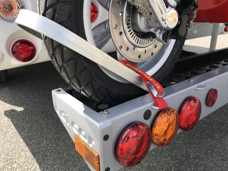 Porte-Moto Edicar 150 kg - gris - Porte moto EDICAR