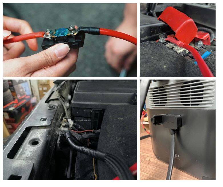 EF - chargeur alternateur photo branchement