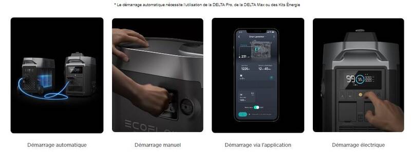 EF - mode de démarrage smart générateur