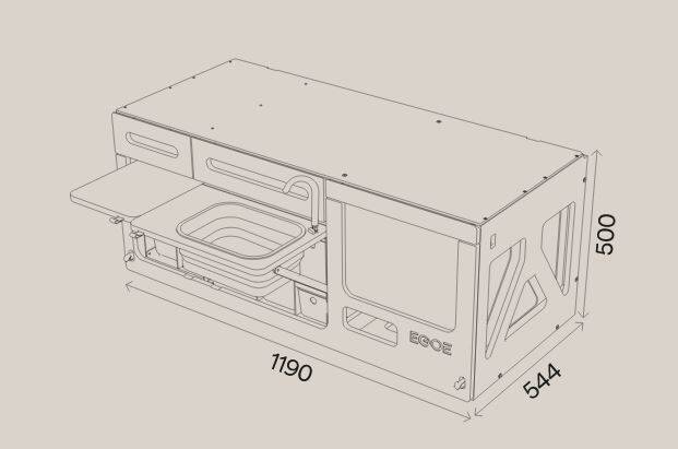 EGOE - ROAMER 400 DIMENSION