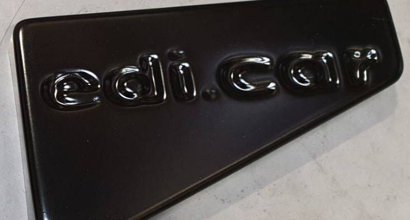 Flasque cache noir droit pour porte-moto Edicar/Edivan - Porte moto EDICAR