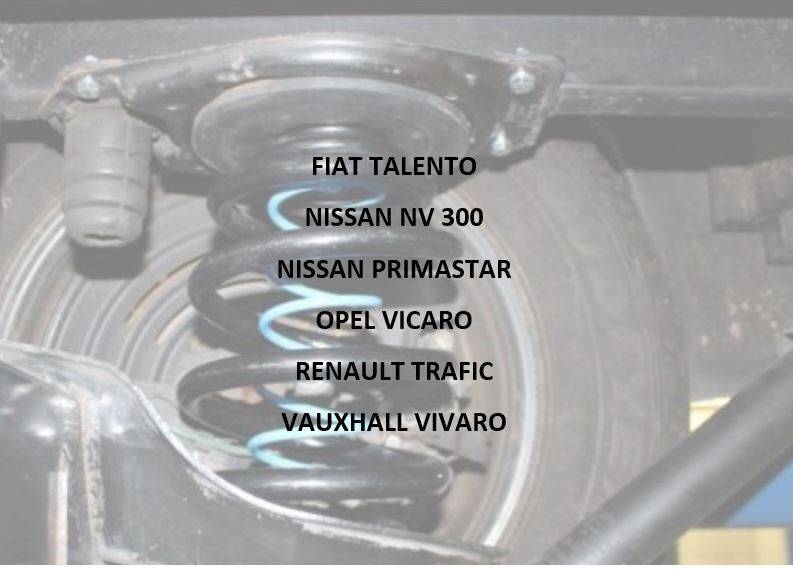 RESSORTS ARRIERES - TALENTO/NV300/PRIMASTAR/VIVARO/TRAFIC - FIAT