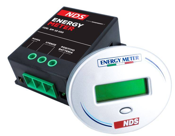 ENERGY METER - Indicateur de mesure avec écran 150A - Gestion de contrôle