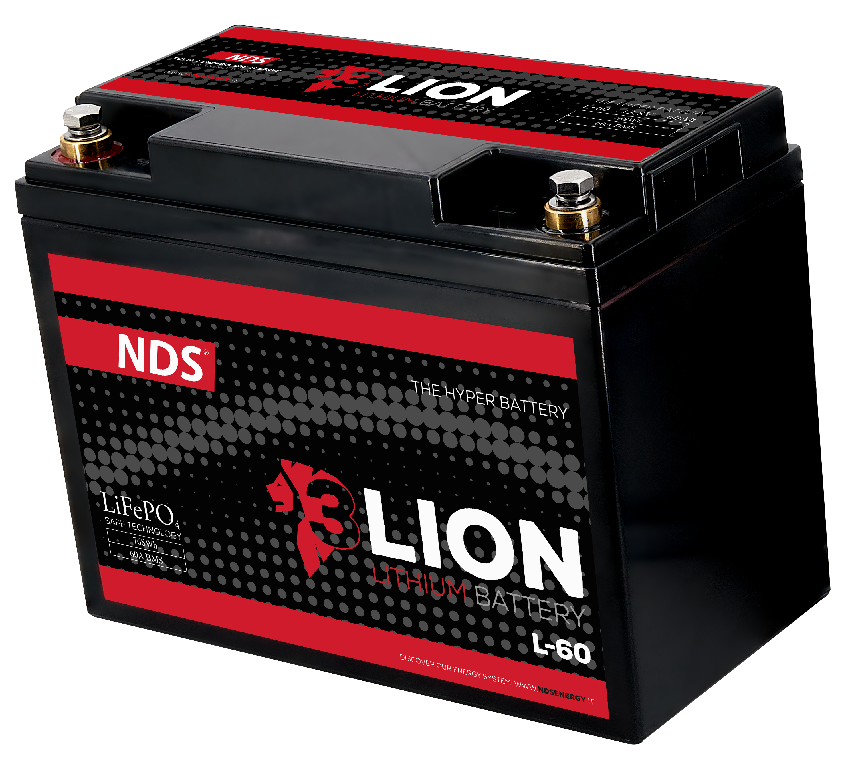 Batterie Lithium 3 Lion - 60 Ah - 3LION - batterie Lithium
