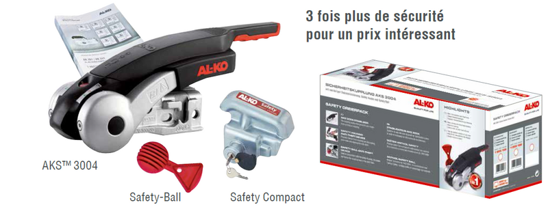 1225155 AKS 3004 PACK SECURITE - Stabilisateurs