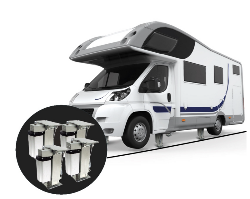 Stabilisateur et vérin pour camping-car ou caravane