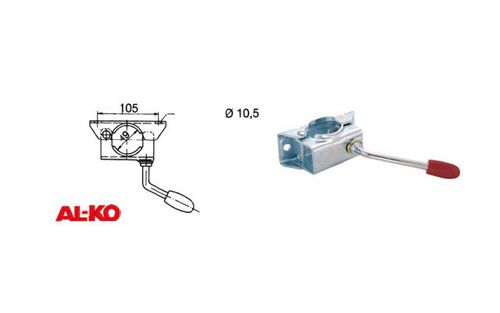 Collier Al-Ko D48 à visser - Colliers pour roues jockey