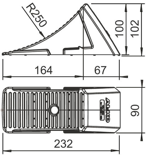 1237250 Cale type UK 10 K - Autres accessoires