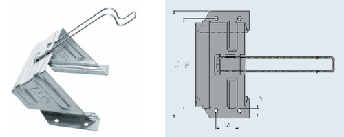 244377 Support type HA 46 St pour UK 46 - Autres accessoires