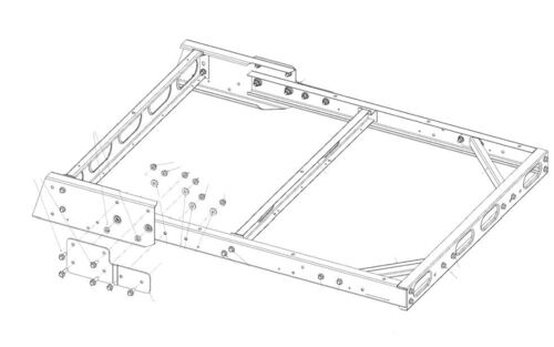 Attelage châssis ALKO X250 - Attelages Châssis AL-KO