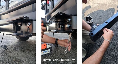 MODULE PIVOTANT SWINGY POUR PORTE-VELO - PORTE VÉLO