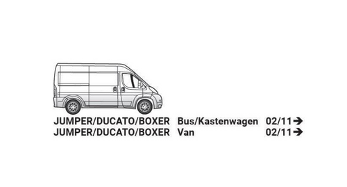 Faisceau d'attelage Fourgon Fiat X250/290 à partir de 02/2011 - Faisceau d'attelage