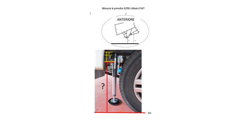 Kit hydraulique pour Fiat Ducato X250 - Kit de vérins complets Amplo