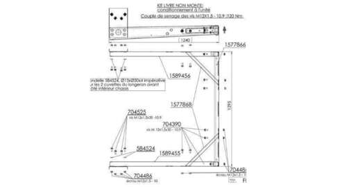 Attelage pour Rapido 7090+ - Attelages Châssis AL-KO