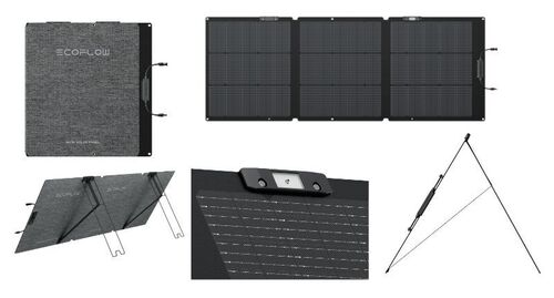 Panneau solaire EcoFlow 160W NextGen - panneaux pliables