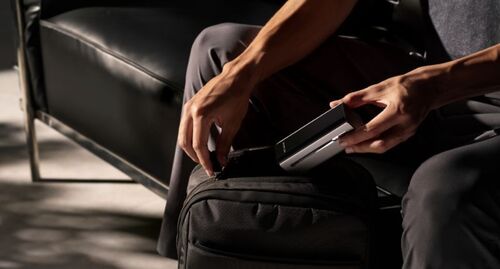 Batterie externe Rapid 20K câble 100W intégré - Batterie externe / chargeur