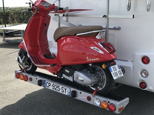 Porte-Moto Edicar 150 kg - gris - Porte moto EDICAR