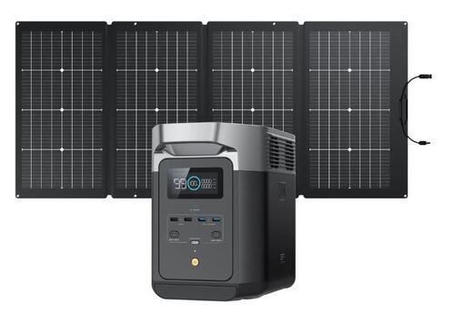 PACK DELTA 2 + 1 x PANNEAU SOLAIRE 220W - Stations électriques portables