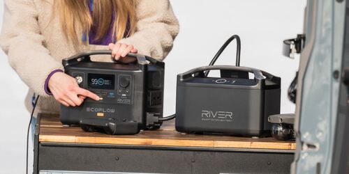 EcoFlow RIVER PRO + extra batterie RIVER PRO - Stations électriques portables