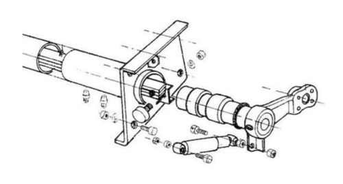 Barres de torsion pour essieu Al-Ko pour camping-car - Essieux Al-KO