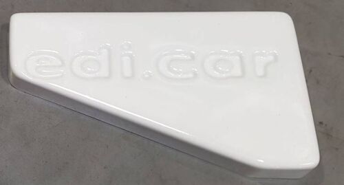 Flasque cache blanc gauche pour porte-moto Edicar - Porte moto EDICAR