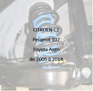 RESSORTS ADDITIONNELS RENFORCES de 02/2005 à 04/2014 (selon véhicules) - Peugeot