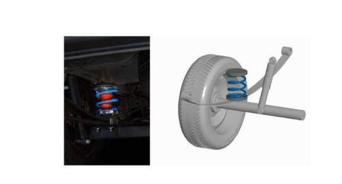 Ressorts ARRIERE pour véhicule 250/290 à partir de 06/2006 - Peugeot