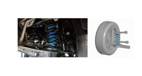 RESSORTS ARRIERES - QASHQAI/KADJAR -  à partir de 02/2007 (selon véhicule) - NISSAN