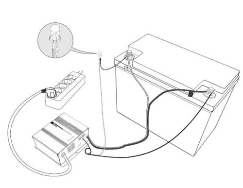 Power Charger Pro 12V 15A - Système de recharge