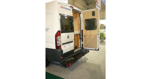 Porte-Moto Edicar 150 kg spécial Fourgon - noir - PORTE MOTO 