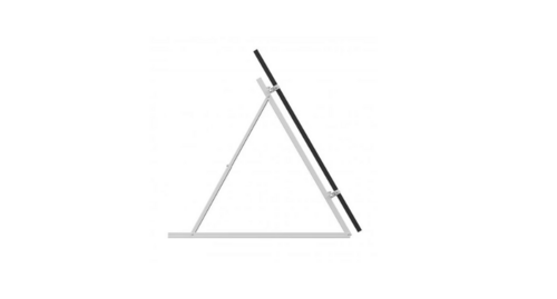 SUPPORT DE MONTAGE INCLINABLE PANNEAU SOLAIRE - accessoires