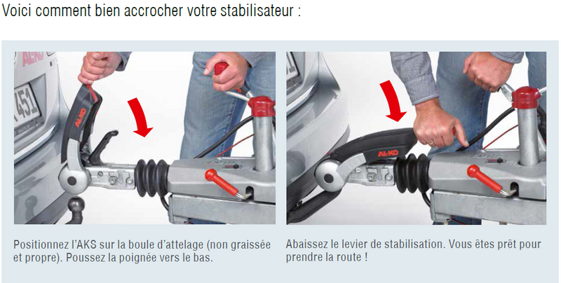 Antivol Safety pour remorque AKS 2004 et AKS 3004 - Remorques Discount