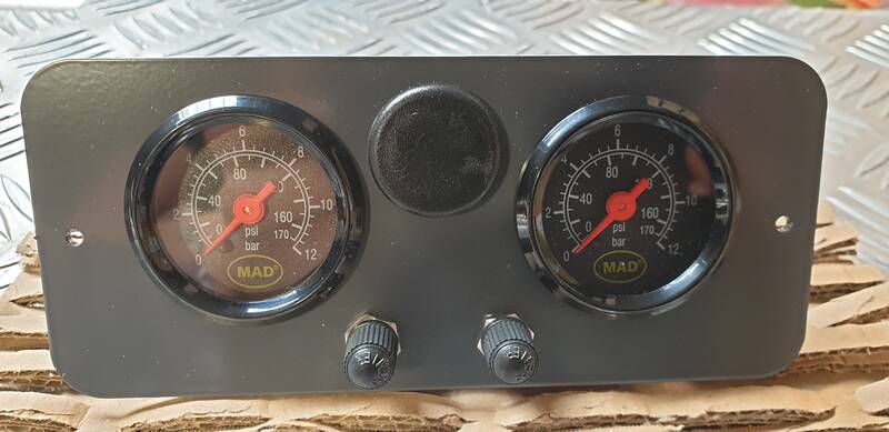 MAD panneau standard (uniquement pour option valves simples-sans compresseur) - Pièces détachées : coussin de levage pneumatique et panneau de commande